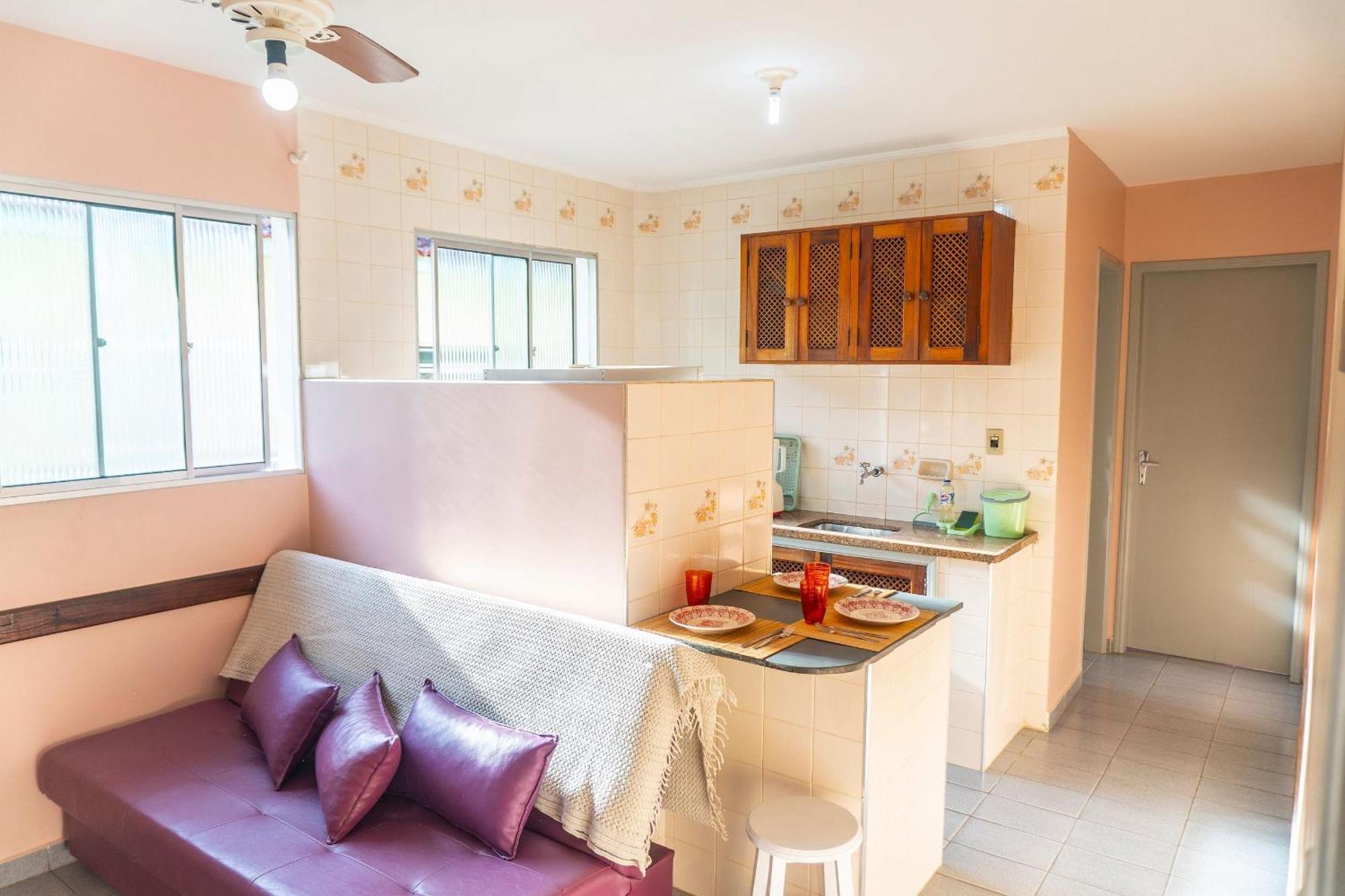 Apartamentos Incriveis Primeira Quadra Mar Wifi Ubatuba Luaran gambar