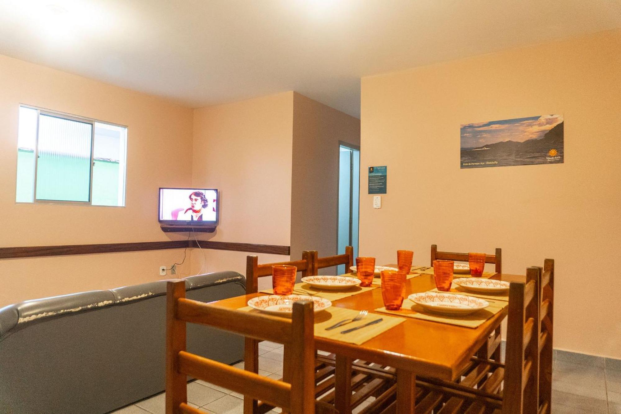 Apartamentos Incriveis Primeira Quadra Mar Wifi Ubatuba Luaran gambar