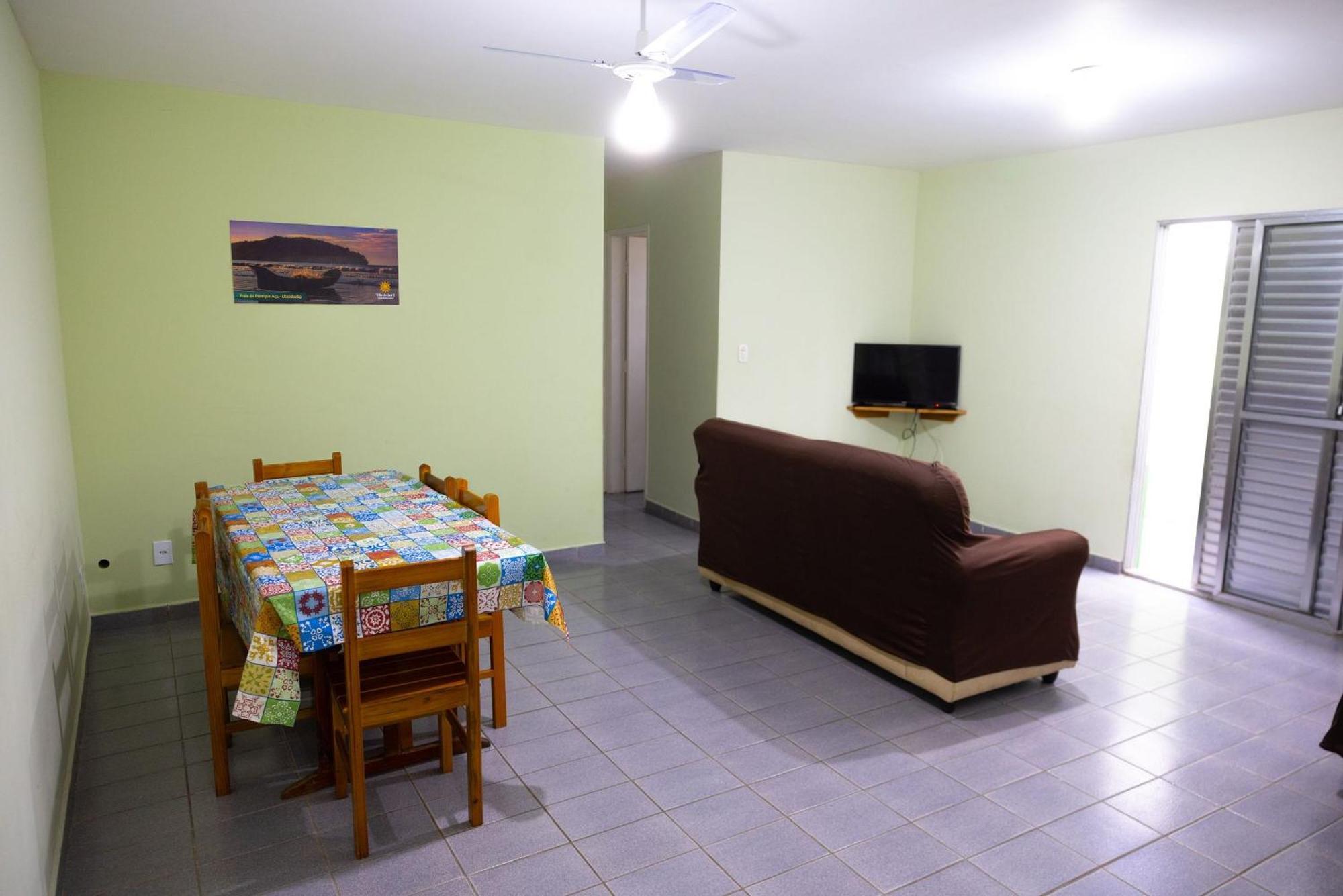 Apartamentos Incriveis Primeira Quadra Mar Wifi Ubatuba Luaran gambar
