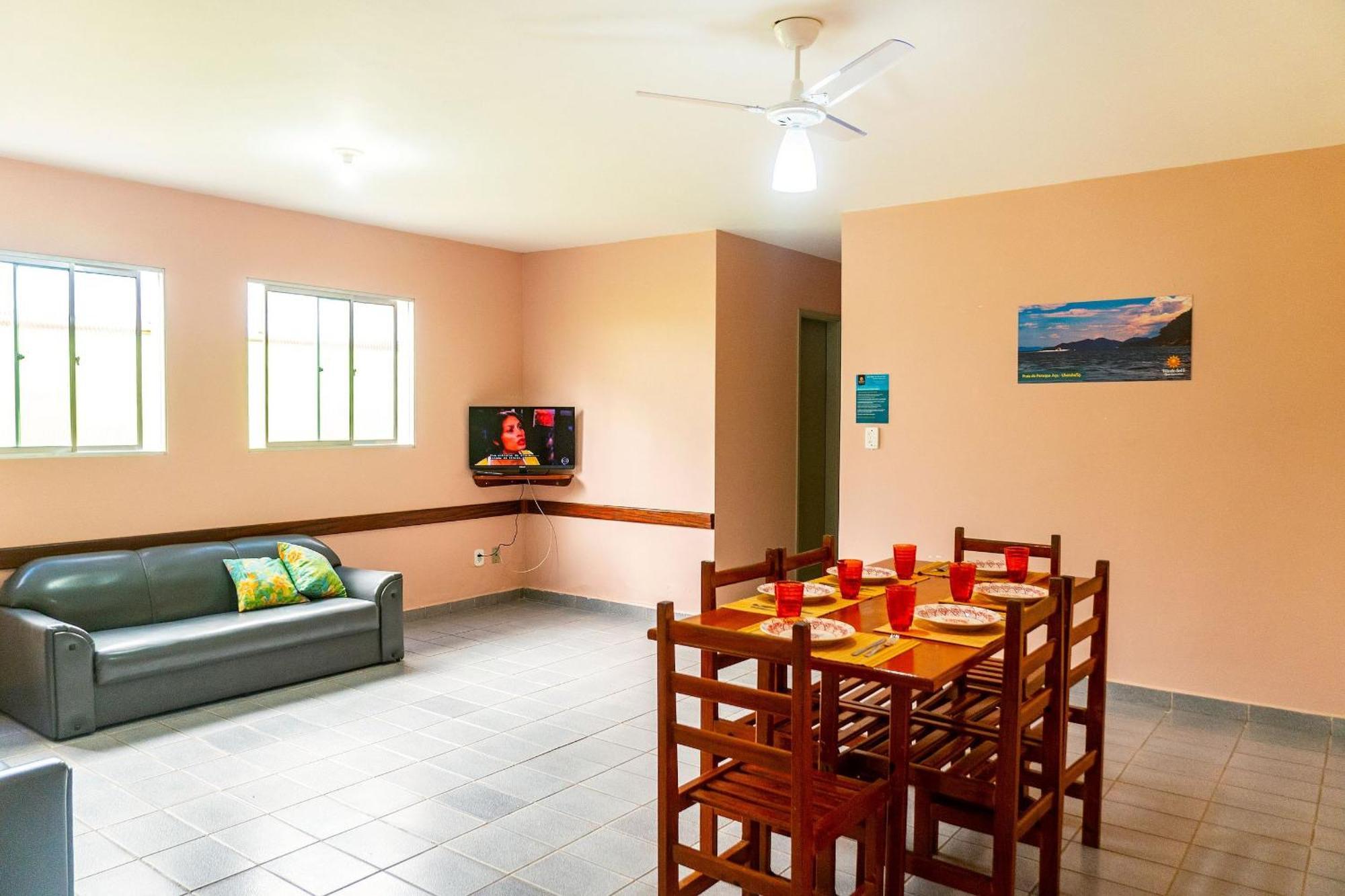Apartamentos Incriveis Primeira Quadra Mar Wifi Ubatuba Luaran gambar